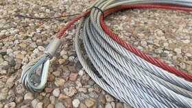 Ocelové lano 8,5mm 30m