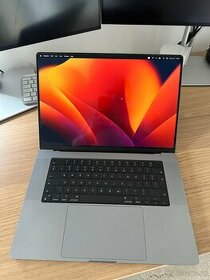 Špičkový Macbook Pro Space Grey, M1 Pro 16, 1TB, 16GB RAM