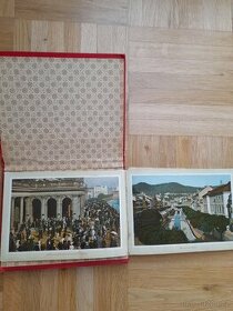 Historické album s pohledy Karlovy Vary