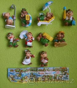 Kinder figurky-Top Ten Teddies im Traumurlaub