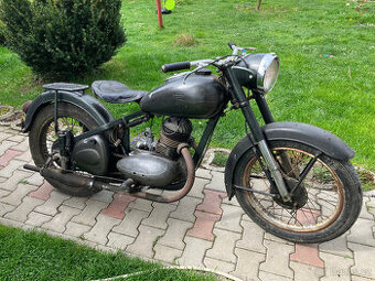 Jawa 250/11 pérák s doklady