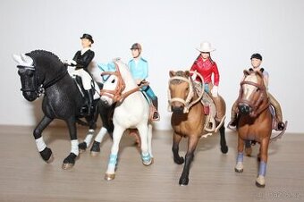 Jezdkyně na koních Schleich - 1