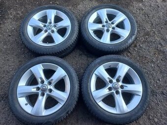 Prodám sadu Orig ALU kol Opel 195/55R16 zimní