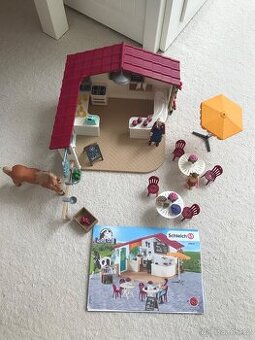 Schleich jezdecká kavárna