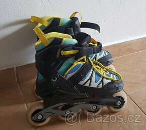 Kolečkové brusle Powerslide tmavé - 1