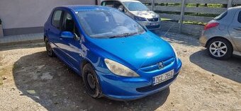 Peugeot 307 2,0Hdi 66kw na nahradni díly