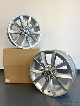 Originální alu kola Modus, Škoda Superb 3, 5x112 r18