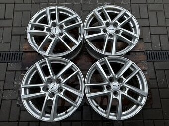 Alu kola, disky r17 5x108 Rial Astorga Polar Silb.
