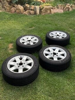 BMW 16″ ALU disky + letní pneu – 5×120 – E46, Z3, X3