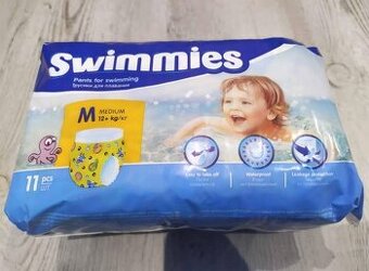 Swimmies koupací plenky M 12+ kg, 11 ks