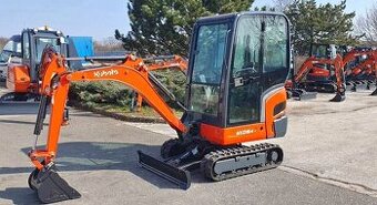 Minibagr Kubota KX016-4 – rok 2015 – profi stav