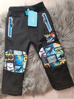 Zateplené softhellové kalhoty