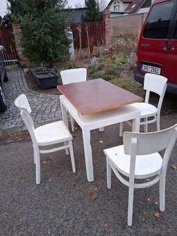 Stůl,židle-retro