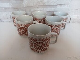 Retro hrnek čaják mandala, Lubiala Polsko