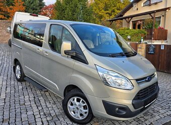 FORD Tourneo Custom 2.2TDCi 8 MÍST TITANIUM KŮŽE 179tkm