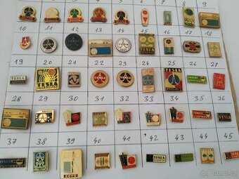 TESLA - SBÍRKA ODZNAKŮ - 2.