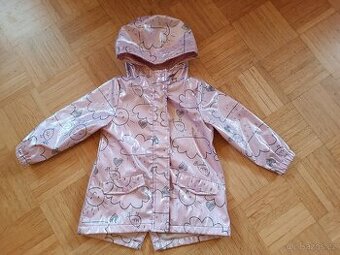 Nepromokavá bunda dívčí 110
