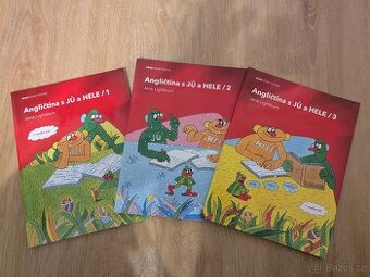 🎒 Angličtina s Ju a Hele – komplet I–III – 120 Kč 🎒