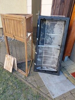 prodám dřevěnou klec pro domácí mazlíčky