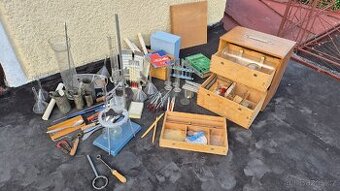 Obrovská Retro školní chemická souprava