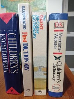 Anglický dětský obrazový slovník s výkladem