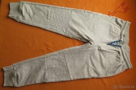 Tepláky a rifle - pro chlapce, vel. 110-116