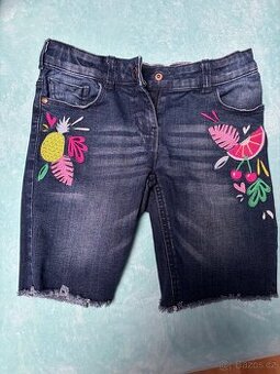 Dívčí džínové kraťasy