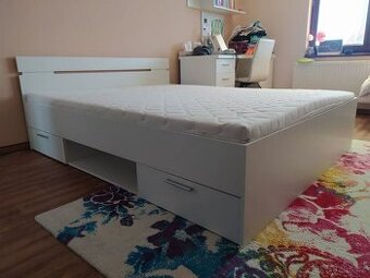 Multifunkční postel s matrací a roštem NOVÁ