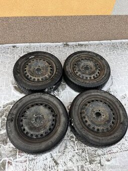 Plechové disky R16 a zimné pneumatiky 205/55