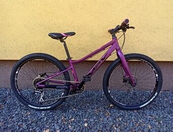 Dětské kolo MRX 26" IDUS rám 13" převody SH 1x8 fialová