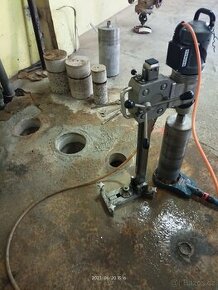 Jádrové vrtání v betonových a zděných konstrukcích