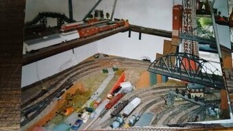 Vláčkové kolejiště velikost H0