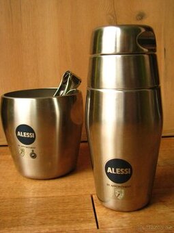 Alessi barový set AIBES/AIS – Matný nerez – TOP STAV