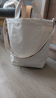 Velká plátěná taška Neutral Boho 15l