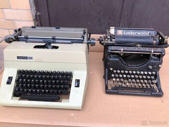 Dva staré psací stroje