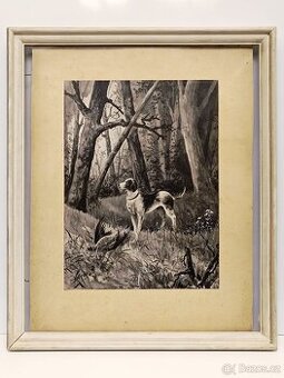 Obraz Adolf Körber, Ohař, 45x38