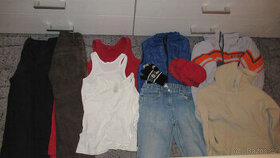 Balík oblečení pro kluka 12 kusů velikost 128