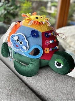 dětský měkký niziboard interaktivni hračka želvička