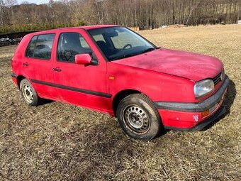 Vw Golf 3 1.6 hezká karoserie
