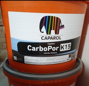 Tek. lepenka (hydroizolace) a Fasádní omítkal