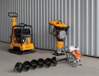 Pronájem zemního vrtáku a vibrační desky – Chomutov a okolí