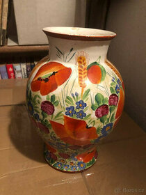 Váza ručně malovaná Míča-Klenčí, 20-30 léta ČSR - 1