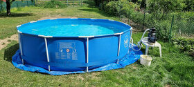 Prodám bazén SWING Splash 3,66x0,91m s pískovou filtrací - 1