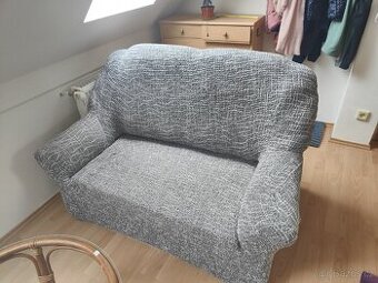 3x Roztahovatelné flexibilní potahy na křeslo a gauč