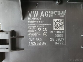 BCM centrální řídící jednotka 5K0937086AD VW CADDY 4 2K 2020 - 1