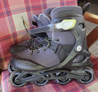 Kolečkové brusle inline z Decathlonu