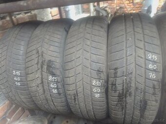 Prodám 4x zimní pneu 215/60 R16 Barum polaris 5
