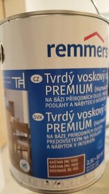 Tvrdý voskový olej Remmers kaštan 2.5L. - 1