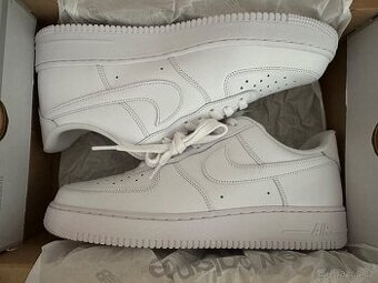 Nike Air Force 1 '07 White, vel. 45, NOVÉ, nenošené, záruka