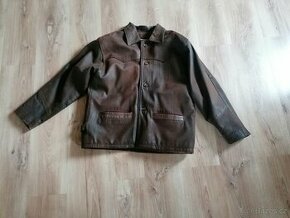 Pěkná kožená bunda velikost L-XL